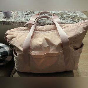 gym bag/weekender pink
